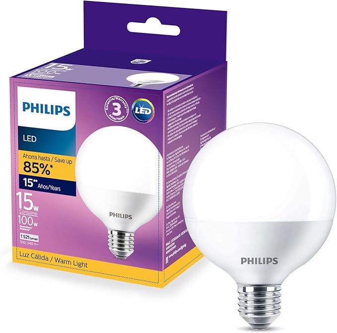 foco led tecnolite en forma de esfera