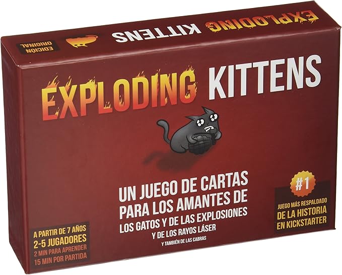 juego de mesa gatitos explosivos