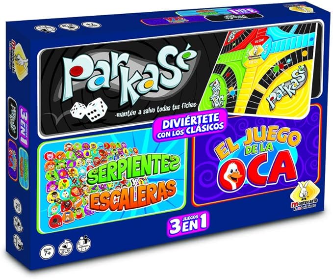 juego de mesa tres en uno