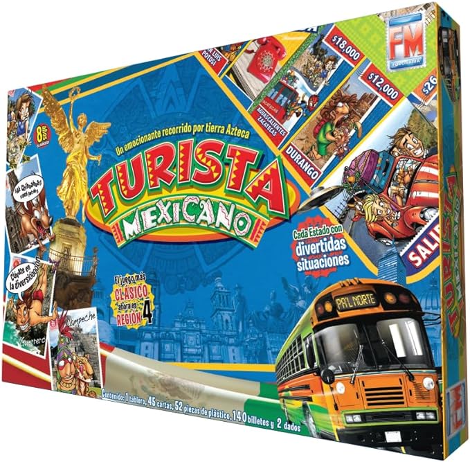 juego de mesa turista mexicano