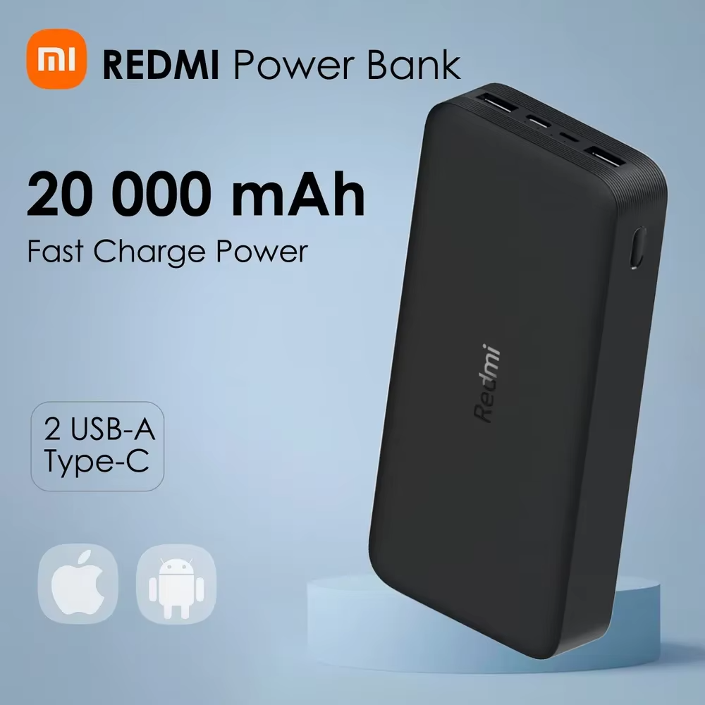 Power bank redmi de 20000 mah