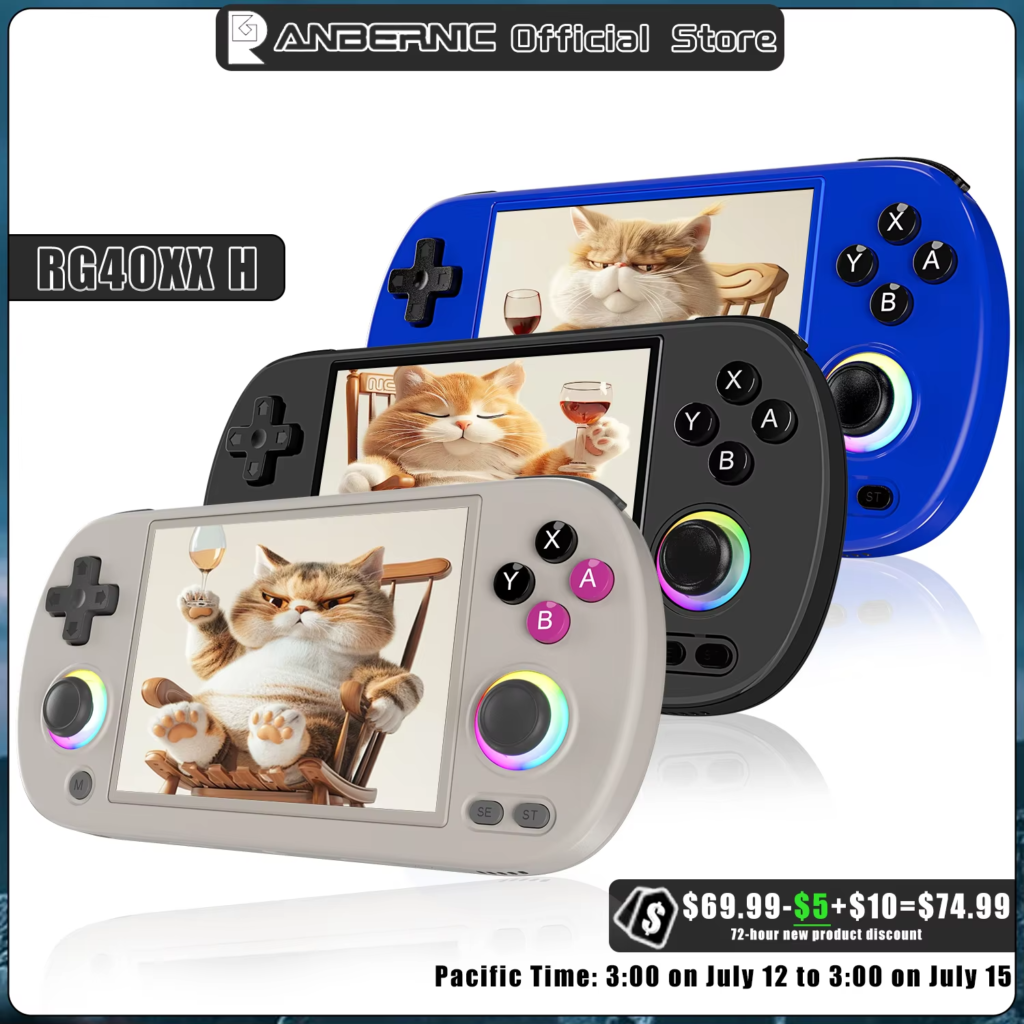 consola de juegos RG40XXH