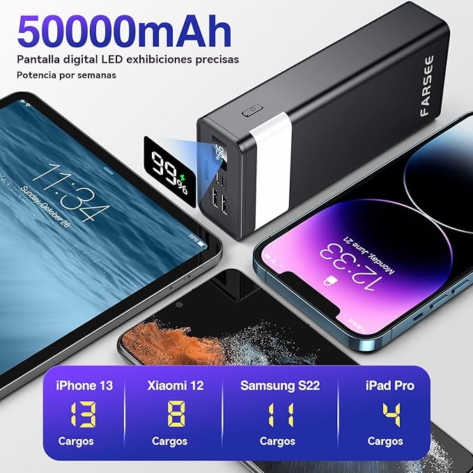 pawer bank de 50000 mha farsee